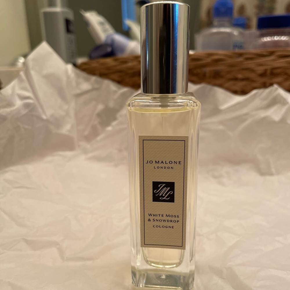 Jo Malone Snowdrop and Moss.